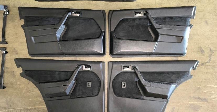 Mercedes W201 16V:Intérieur complet Recaro cuir/alcantara (NEUF) - Image 4